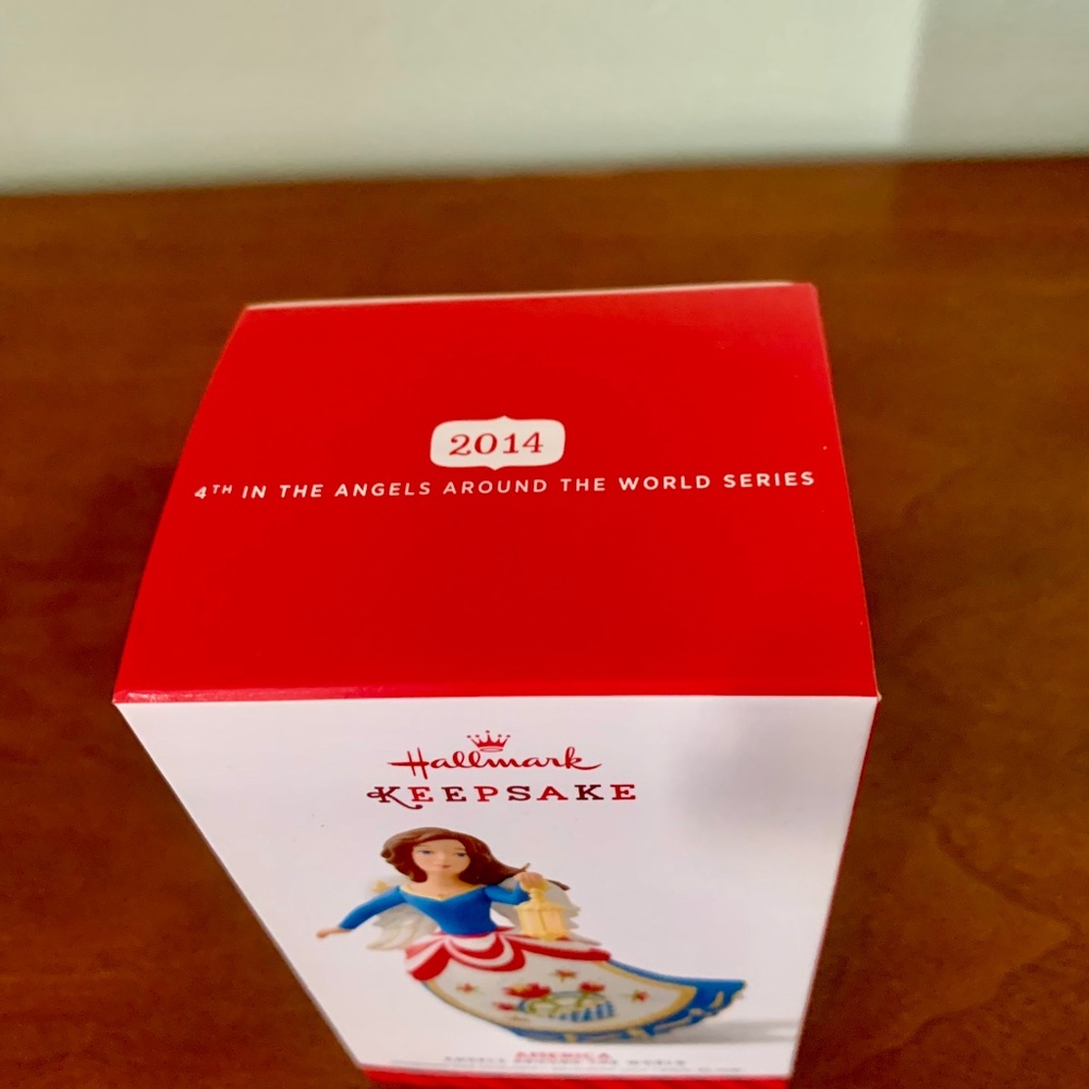 Hallmark Keepsake Angels Around the World 2014 - America NEW IN BOX - Picture 3 of 8